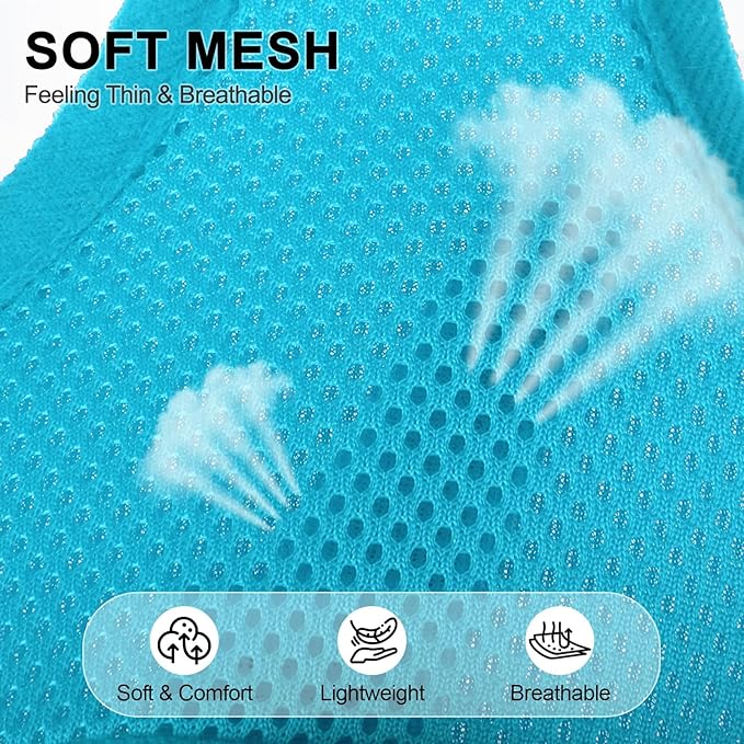 BINGPET No Pull Dog Harness,Soft Mesh Breathable All Weather Vest Harness,Safety Protection Design Durable Adjustable Step-in Easy Walk Dog Harness for Small Medium Large Dogs(RoyalBlue,XS)