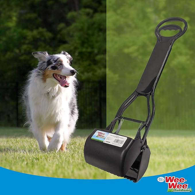 Four Paws Wee-Wee짰 Allen's Spring Action Dog Pooper Scooper For Grass Small (1 Count)