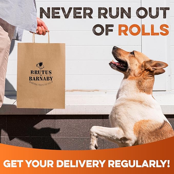 Premium Beef Cheek Rolls for Dogs 5-7" - (3-Pack) Long Lasting, Safe & Natural Rawhide Alternative Chews, Ideal for Large Dogs & Aggressive Chewers, Supports Dental Health & Digestion