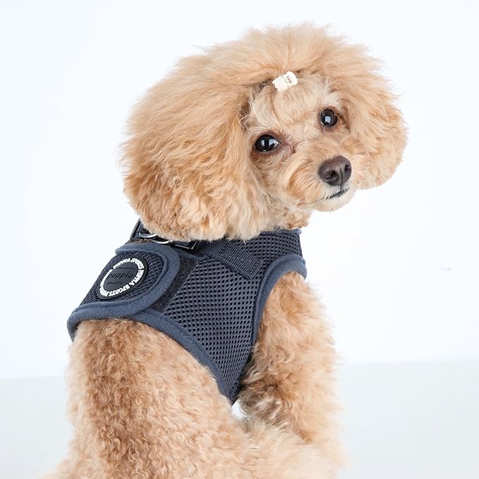 PUPPIA International Soft Vest Harness, X-Large, Grey