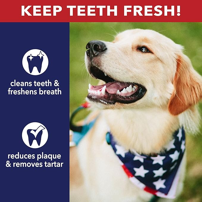 Pet Factory 100% Made in USA Beefhide 8-9" Assorted (Bones & Rolls) Dog Chew Treats - Natural Flavor, 6 Count/1 Pack