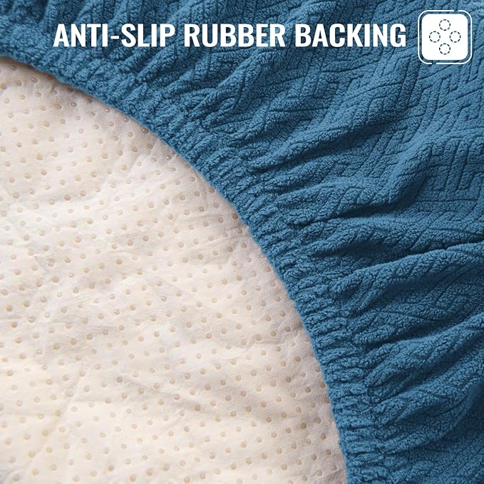 Nanbowang Waterproof Dog Bed Pillow Quilted, Easy to Remove, Washable Pet Hair, Lovely Puppy Bed Cover for Dog/Cat, 32x40x6, Peacock Green