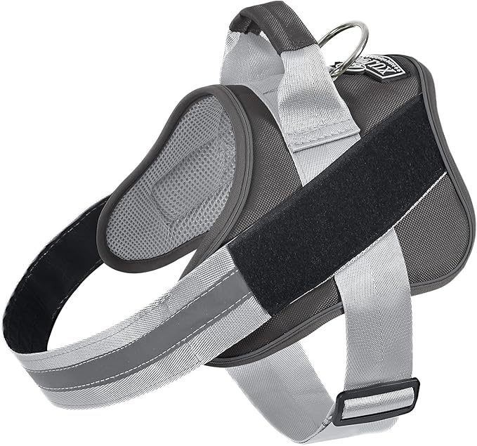 Bolux Dog Harness, No-Pull Reflective Dog Vest, Breathable Adjustable Pet Harness with Handle for Outdoor Walking - No More Pulling, Tugging or Choking