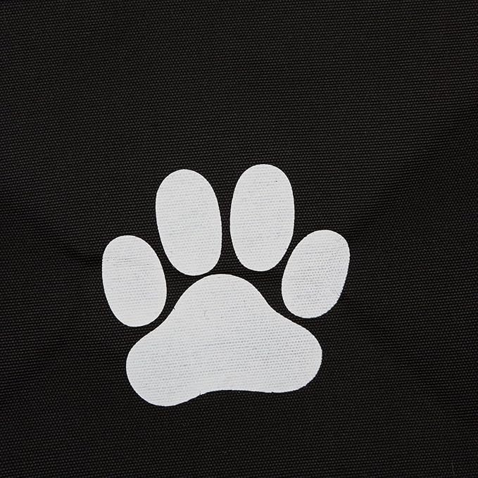 Bone Dry Pet Storage Collection Collapsible Bin, Black, Medium Rectangle