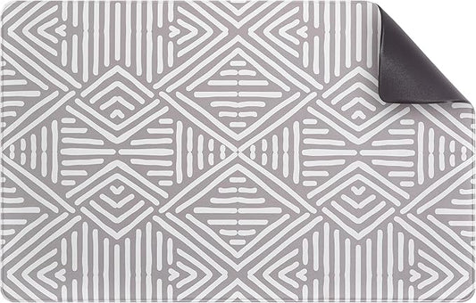 NALALAS Large Dog Mat for Food and Water, Cat Feeding Mat | Large Waterproof Dog Bowl Mat | Non-Slip Pet Food Mat for Floors | Pet Mats for Food and Water | Easy to Clean
