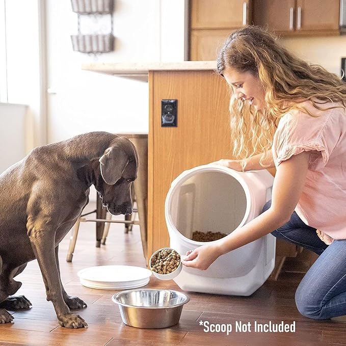 Gamma2 Vittles Vault Dog Food Storage Container Bundle, Up to 85 Pounds Dry Pet Food Storage