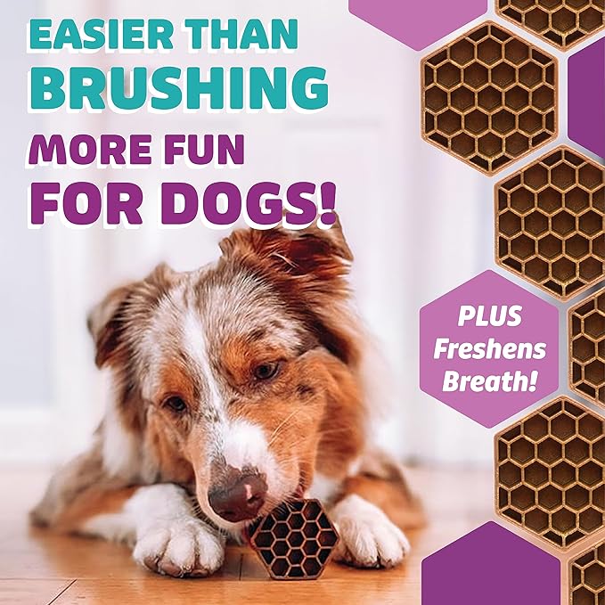 Yummy Combs Dog Dental Treats – Vet VOHC Approved, Removes Tartar & Cleans Teeth – Yummy High Protein Chicken Treat for Small Dogs (Mini Pack, 13 Count)