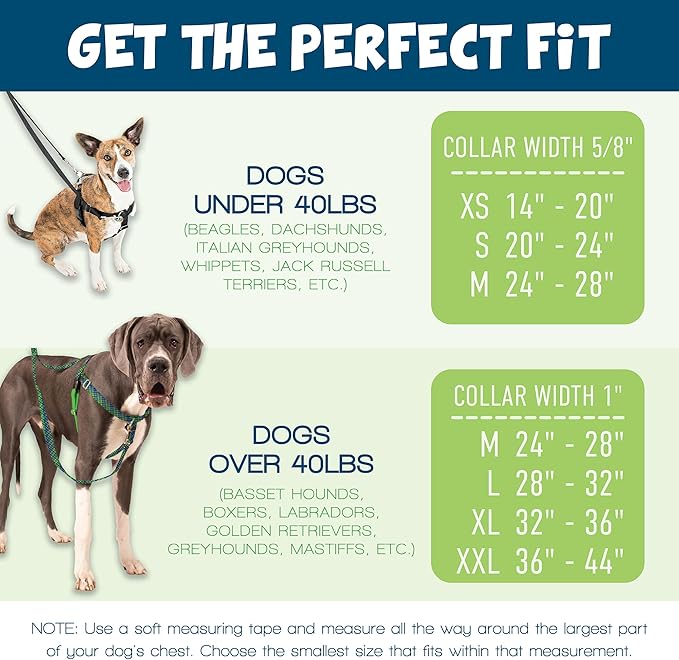 2 Hounds Design - Freedom No-Pull Harness & Training Leash in Green Mud | Dual Leash Loops, No Pulling on Walks | Lined to Prevent Chaffing | for Large Sized Dogs (Size M, Chest 24”- 28”)