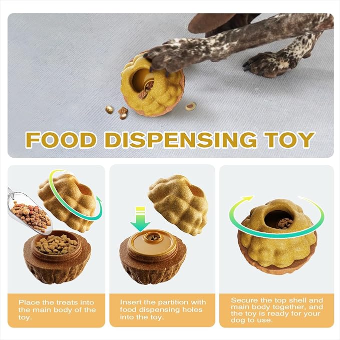 KADTC 3-in-1 Durable Dog FrostLick Toy,U.S. Brand & Design,Long-Lasting,Large Capacity Fillable Treat Ball, Freeze-and-Play Lick Cup & Food Dispenser, Indestructible Chew Toy for Dogs Boredom Buster