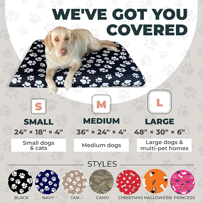 DUKE&LEFTY Furever Camo PetBed Slipcover-Stretch Soft Petbed Cover-Universal-Easy to Remove (Zipper Free)-Camo/Large