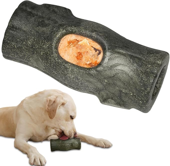 Interactive Dog Toys for Aggressive Chewers, Long-Lasting Frozen Dogs Treat Holder to Keep Them Busy, Indestructible Dog Enrichment Toys - Reduce Anxiety, Safe for Large/Medium Breed