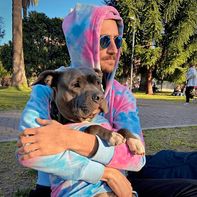 Spark Paws Human Hoodie - Premium Quality, Buttery Soft, Superior Comfort and Fit, Calming Fleece Interior, Suitable for All Styles - Snow Cone - M