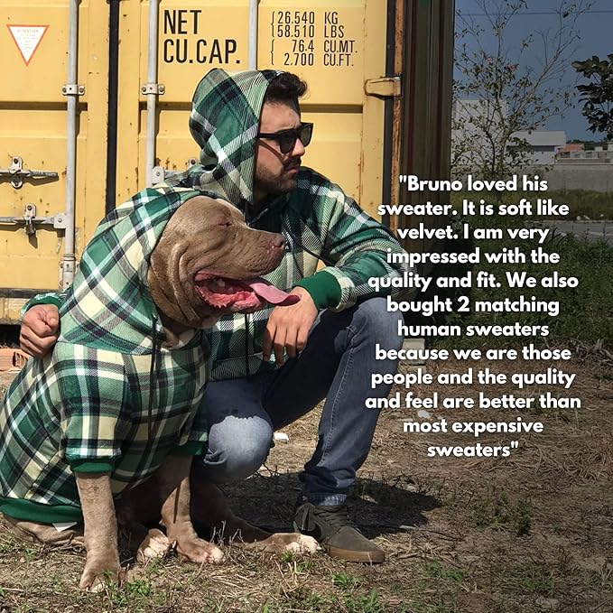 Spark Paws Human Hoodie - Premium Quality, Buttery Soft, Superior Comfort and Fit, Calming Fleece Interior, Suitable for All Styles – Green Skydye - M