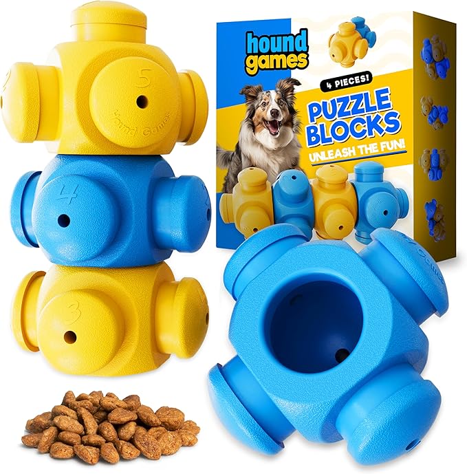 Dog Puzzle Toys for Smart Dogs, Interactive, Boredom Busters, Mentally Stimulating, Cognitive Dog Games, Hard Puzzle, Difficult Toys to Keep Them Busy, Puppy Puzzle Toys, Small, Medium, Large Breeds