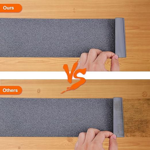 Qingluan Anti Slip Tape, 2 inch x 32.8 feet, Heavy Duty Grip Tape Non Slip Tape Waterproof for Stair, Treads, Steps, Anti Skid Tape for Outdoor & Indoor, Grey