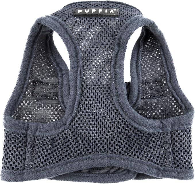 PUPPIA International Soft Vest Harness, X-Large, Grey