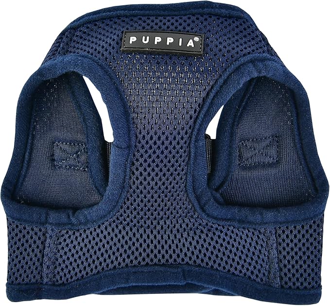 PUPPIA International PUAH305NYXS Soft Harness B Vest, X-Small, Navy