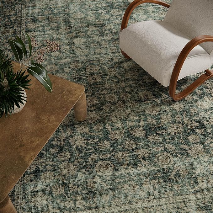 Machine Washable Throw Rugs for Entryway: Door Mat Indoor Entrance 3x5 Rug Boho Small Area Rug Non-Slip Low Pile Kitchen Rug for Front Door Indoor Entrance Entry Kids Room