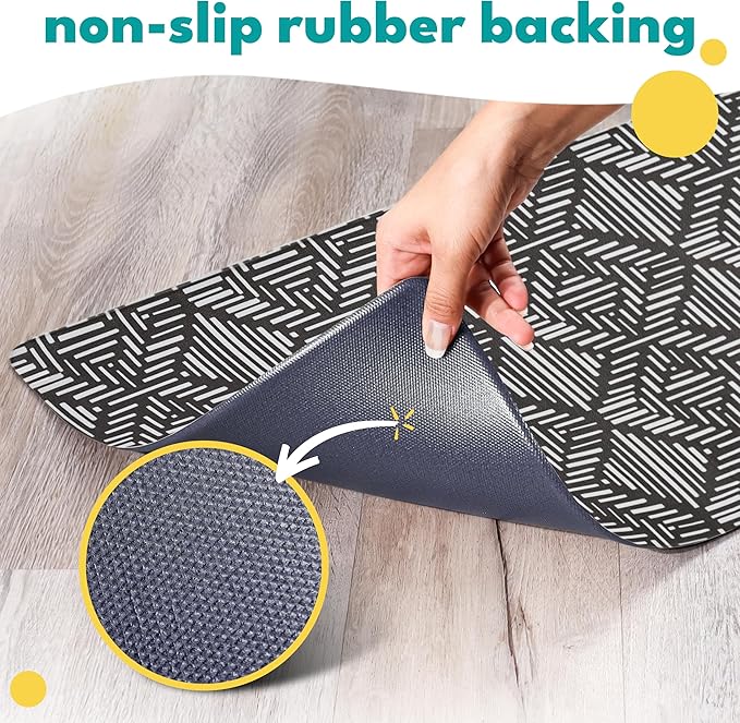 NALALAS Large Dog Mat for Food and Water, Cat Feeding Mat | Large Waterproof Dog Bowl Mat | Non-Slip Pet Food Mat for Floors | Pet Mats for Food and Water | Easy to Clean