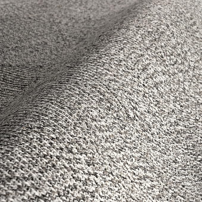 nuLOOM Braided Indoor/Outdoor Area Rug, Oval 7'6" x 9'6", Wynn Salt And Pepper