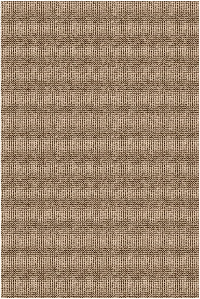 KOZYFLY Washable Area Rug 5x7 ft Rubber Backed Non Slip Rugs for Living Room Braided Cotton Bedroom Rug Woven Office Rugs Indoor Floor Carpets for Dining Bedroom Living Room, Tan/Orange/Brown