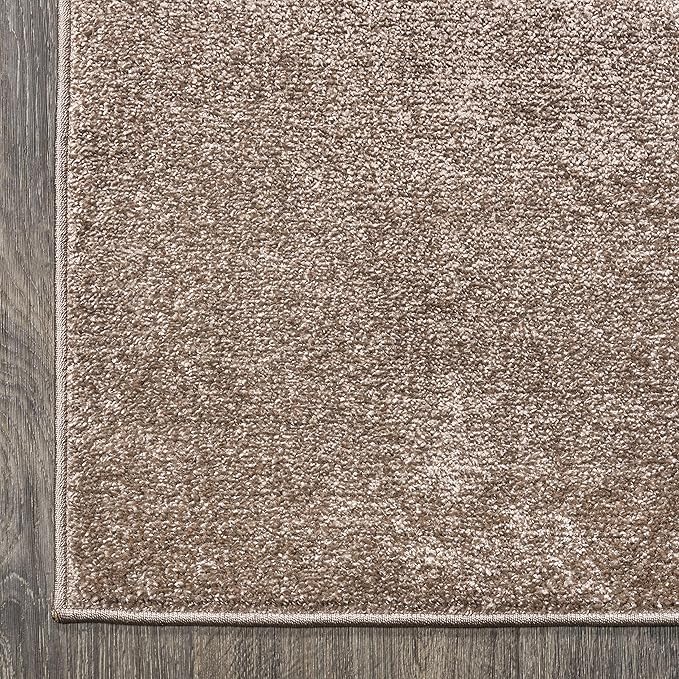 JONATHAN Y Haze Solid Low-Pile Brown Indoor Area Rug 3x5, Coastal,Bohemian,Minimalist,Classic, Easy-Cleaning for Living Room,Bedroom,Kitchen,Pet Friendly,Non-Shedding (SEU100J-3)